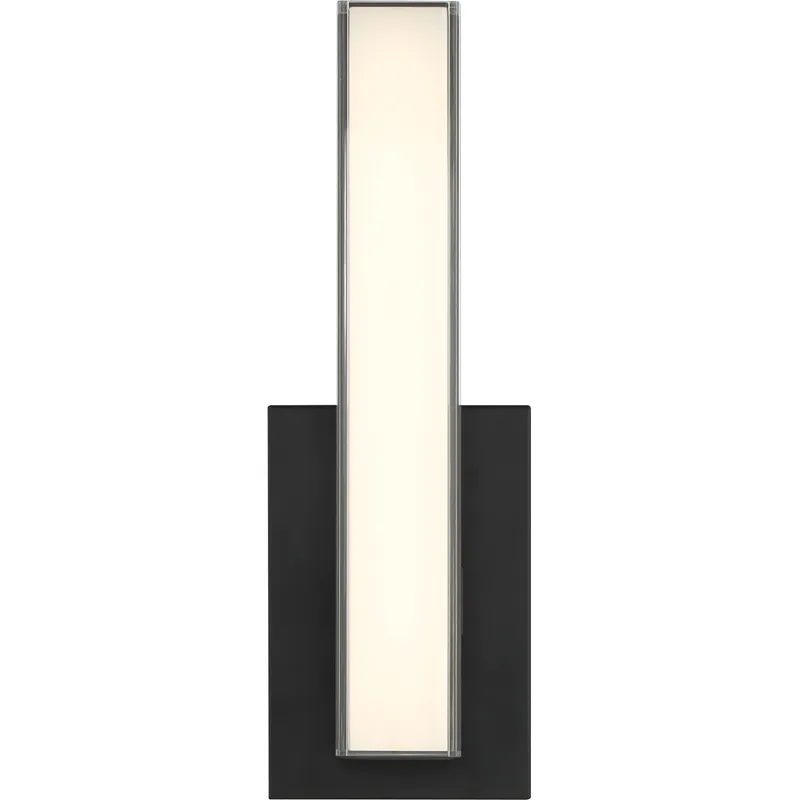 Vantage LED Coal Bath Vanity Wall Light in Chrome