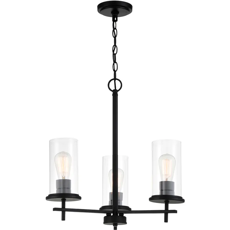 Haisley 3 Light 20 inch Coal Chandelier Ceiling Light