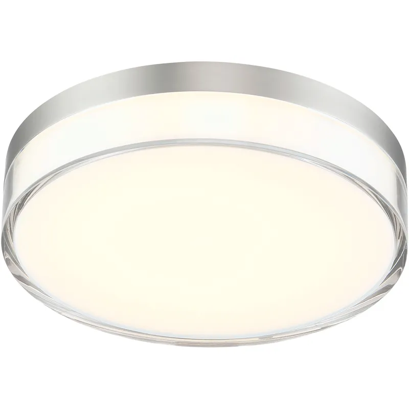 Vantage LED 7 inch Brushed Nickel Flush Mount Ceiling Light