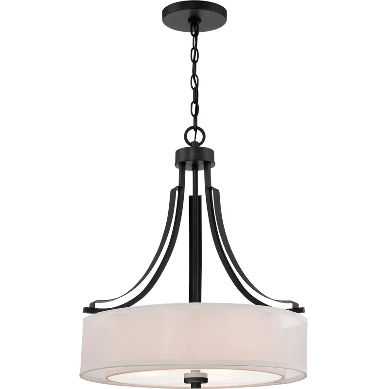 Parsons Studio 3 Light 20.5 inch Sand Coal Pendant Ceiling Light