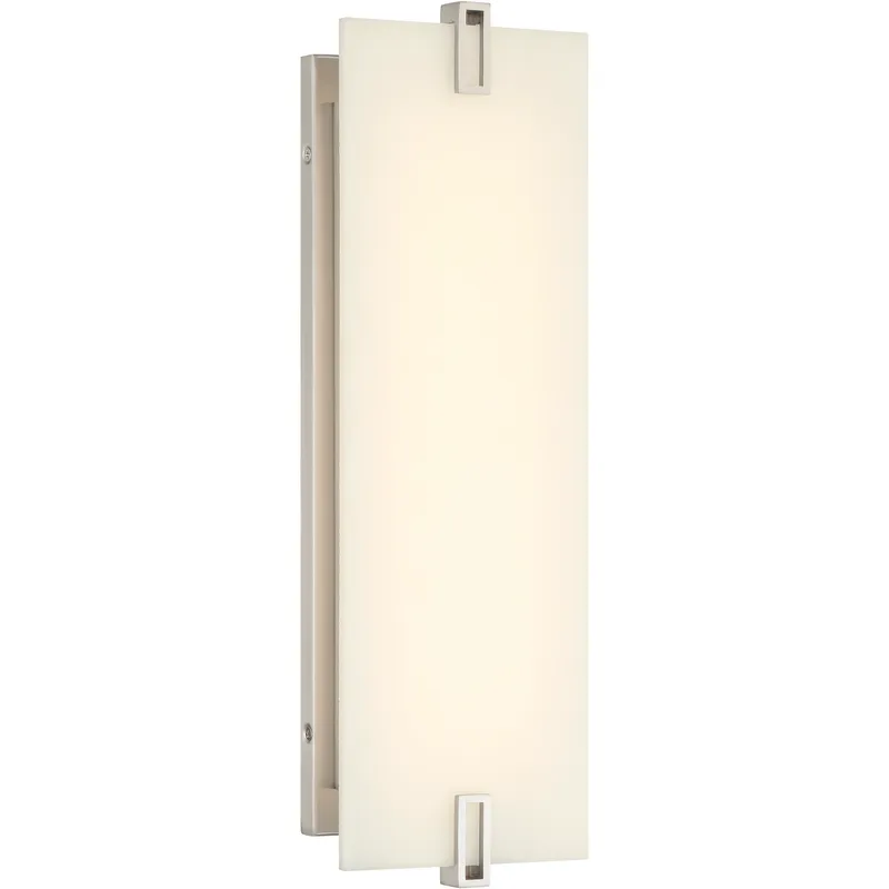 Aizen LED 6 inch Brushed Nickel Wall Sconce Wall Light