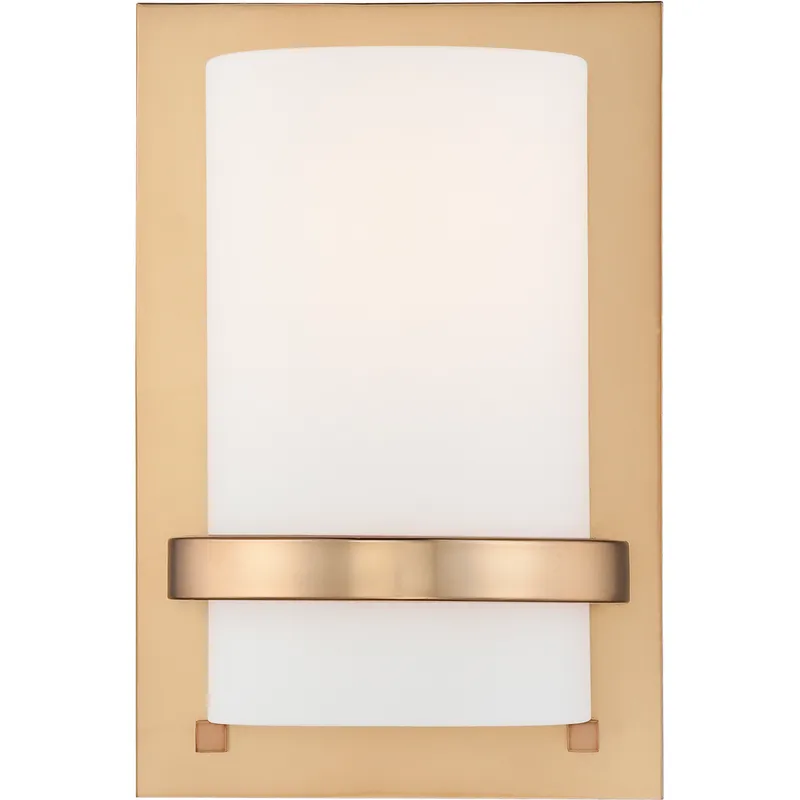 Fieldale Lodge 1 Light 7 inch Honey Gold ADA Wall Sconce Wall Light