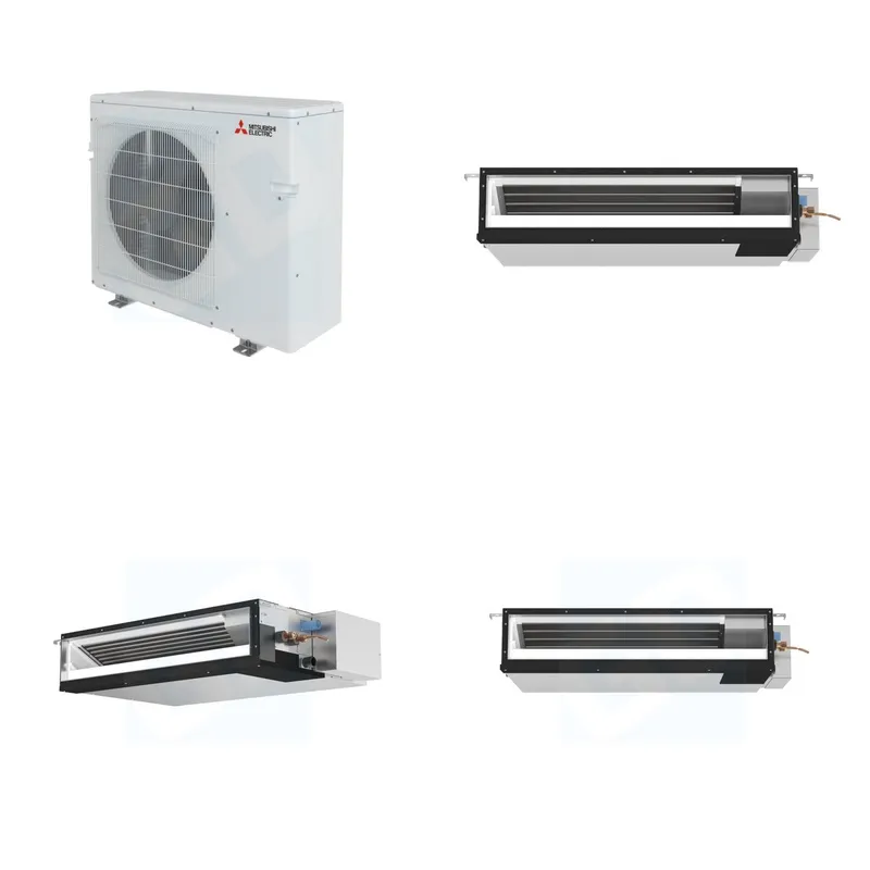 Mitsubishi Electric MXZ-5D36NL SEZ-AD Series 36,000 BTU 3 Zone Concealed Duct Mini Split Heat Pump System (SEZ-AD09NL/SEZ-AD12NL/SEZ-AD18NL)