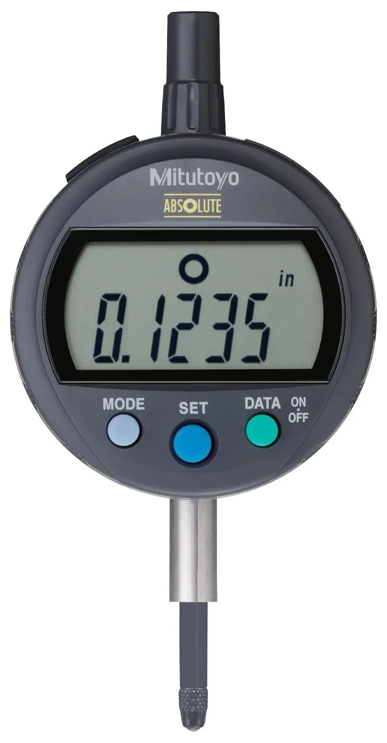 Mitutoyo 543-406 Absolute LCD Digimatic Indicator ID-C 0.5 in/12.7 mm (Lug Back)