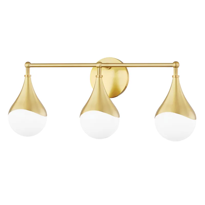Ariana LED 22.5 inch Aged Brass Bath and Vanity Light Wall Light