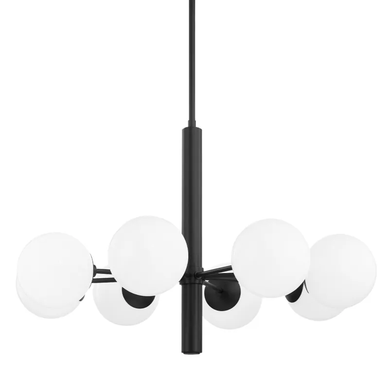 Stella 8 Light 36 inch Old Bronze Chandelier Ceiling Light