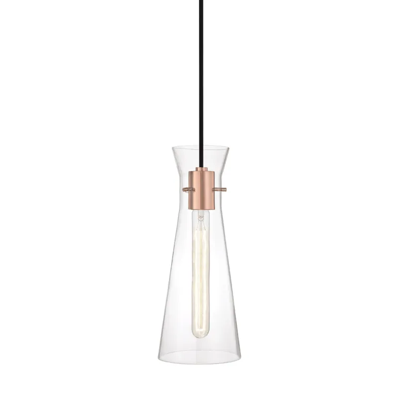 Anya 1 Light 5.5 inch Polished Copper Pendant Ceiling Light