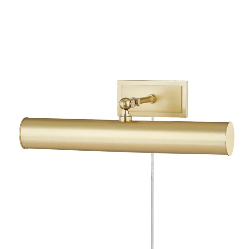 Holly 50 watt 16 inch Aged Brass Picture Light Wall Light