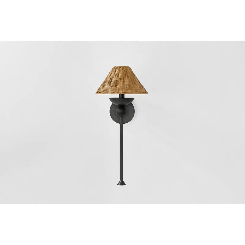 Perilla 1 Light 9.5 inch Old Bronze Wall Sconce Wall Light