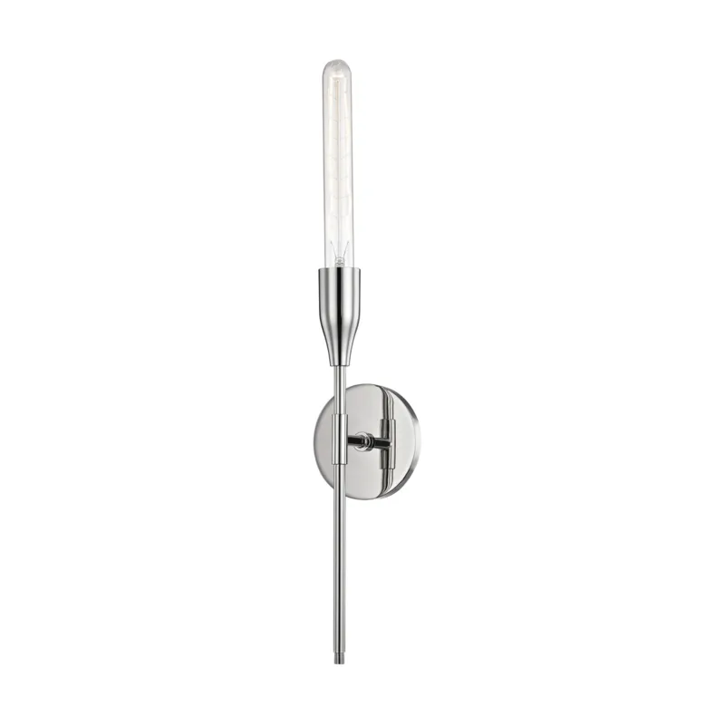 Tara 1 Light 4.75 inch Polished Nickel ADA Wall Sconce Wall Light