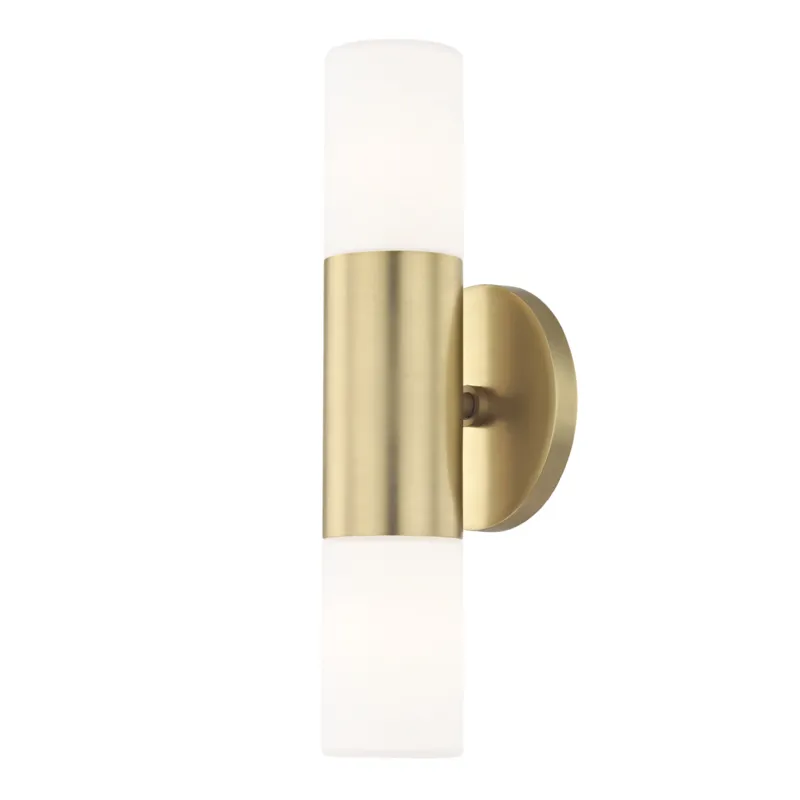 Lola LED 4.75 inch Aged Brass ADA Wall Sconce Wall Light
