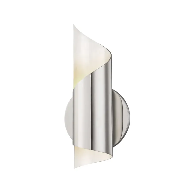 Evie LED 4.75 inch Polished Nickel ADA Wall Sconce Wall Light