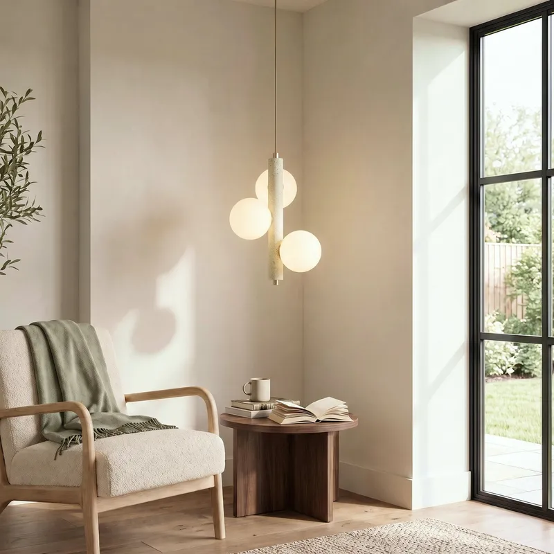 MOD Lighting Arabella Pendant — 3 Orbs / Warm White (3000K)