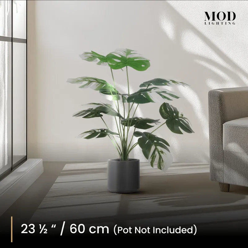 MOD Lighting Artificial Monstera Albo Plant
