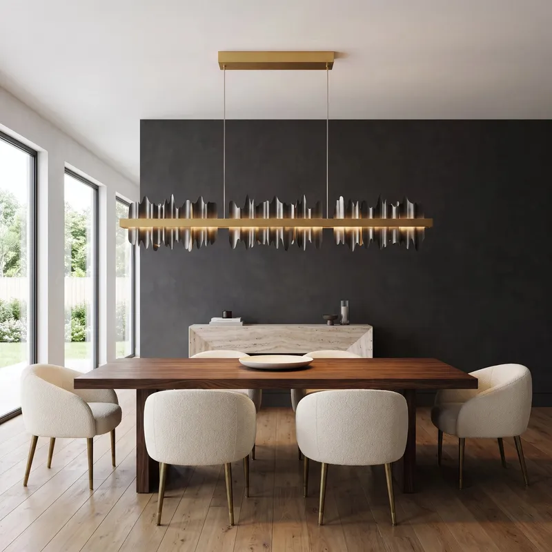 MOD Lighting Aurelius Pendant (Smart) — Jet Black / App + Remote Control