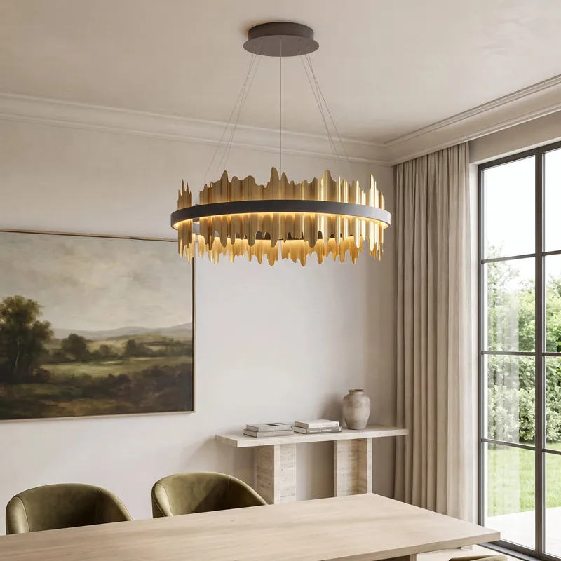 MOD Lighting Aurelius (Smart) — Polished Gold / Single Layer - Small / App + Remote Control