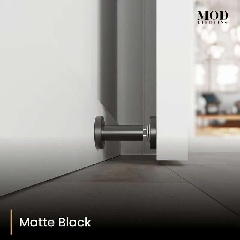 MOD Lighting Avi Door Stop — Matte Black / Pack of 2