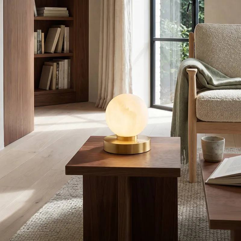 MOD Lighting Eira Rechargeable Alabaster Table Lamp