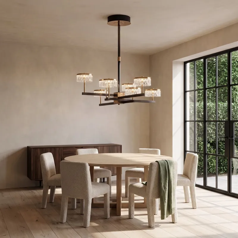 MOD Lighting Emma Chandelier — 8 Lights / Warm White (3000K)
