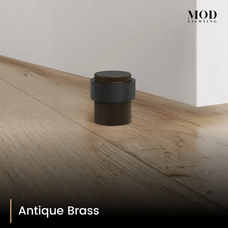MOD Lighting Enso Door Stop — Antique Brass / Pack of 2