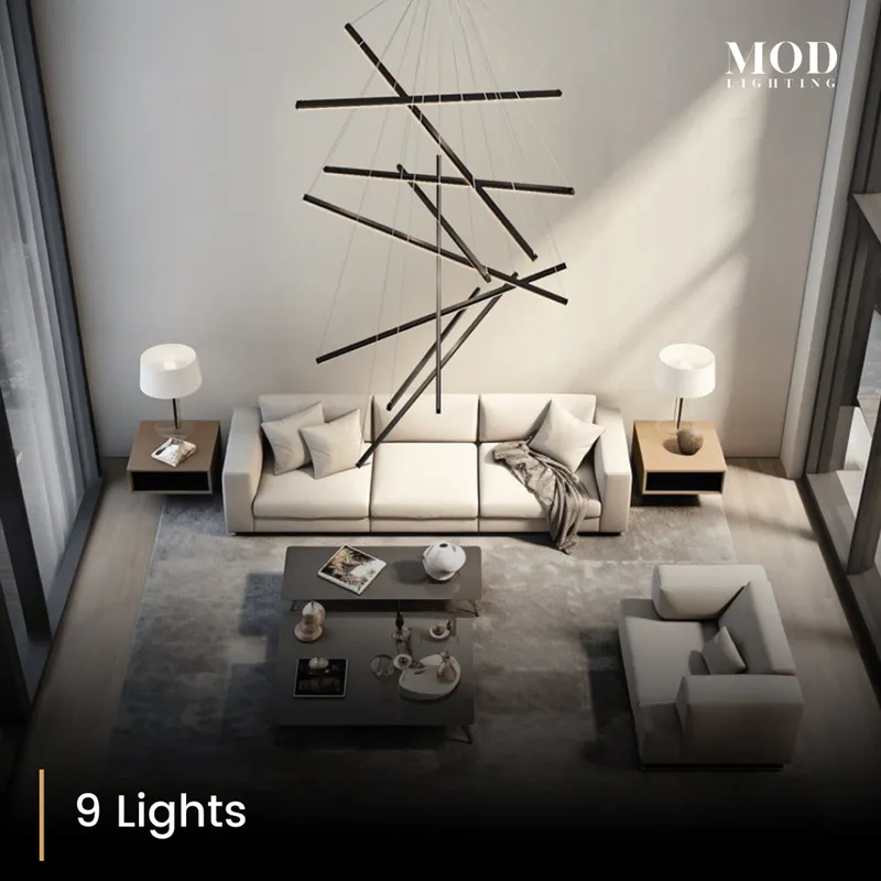 MOD Lighting Finn — 9 Lights / Warm White (3000K)