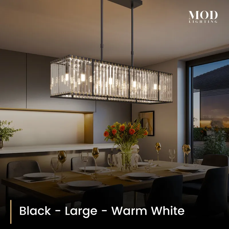 MOD Lighting Gabriella — Black Ash / Large / Warm White (3000K)