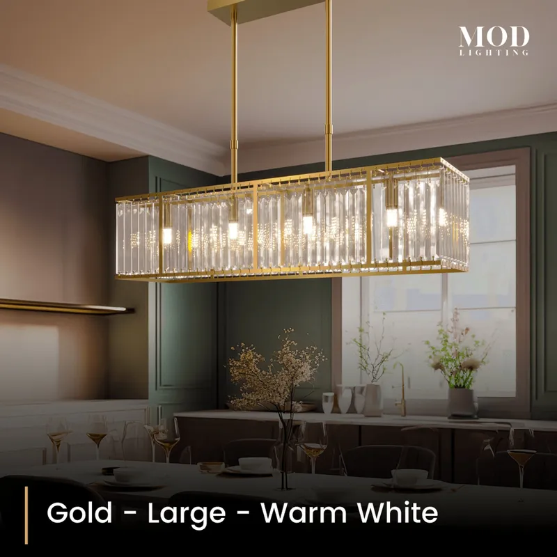 MOD Lighting Gabriella — Metallic Gold / Large / Warm White (3000K)