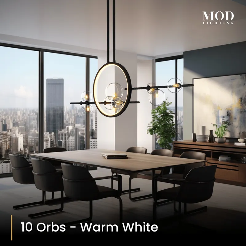 MOD Lighting Hailey — 10 Orbs / Warm White (3000K)