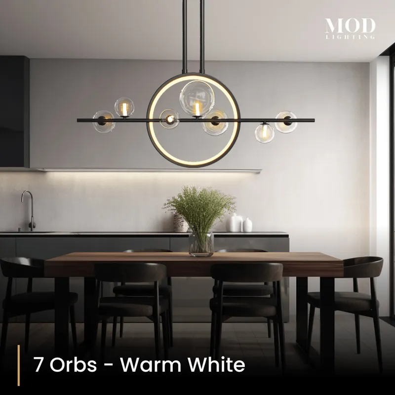 MOD Lighting Hailey — 7 Orbs / Warm White (3000K)