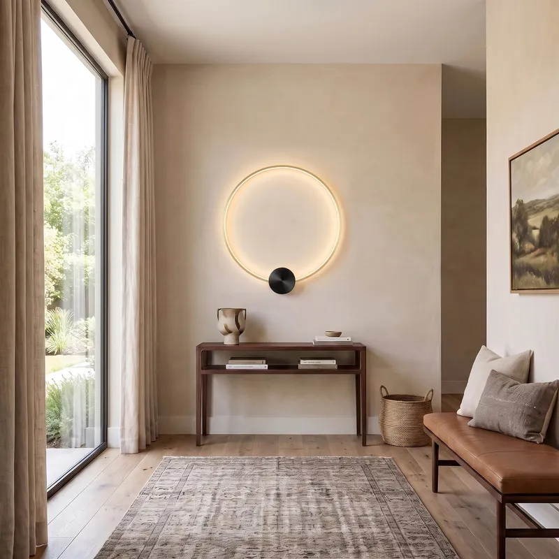 MOD Lighting Halo — Gold / Medium / Warm White (3000K)