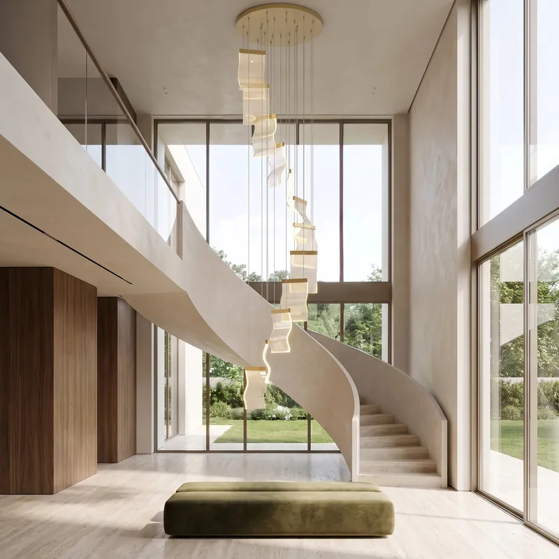 MOD Lighting Helia — 12 Lights / Metallic Gold / Warm White (3000K)