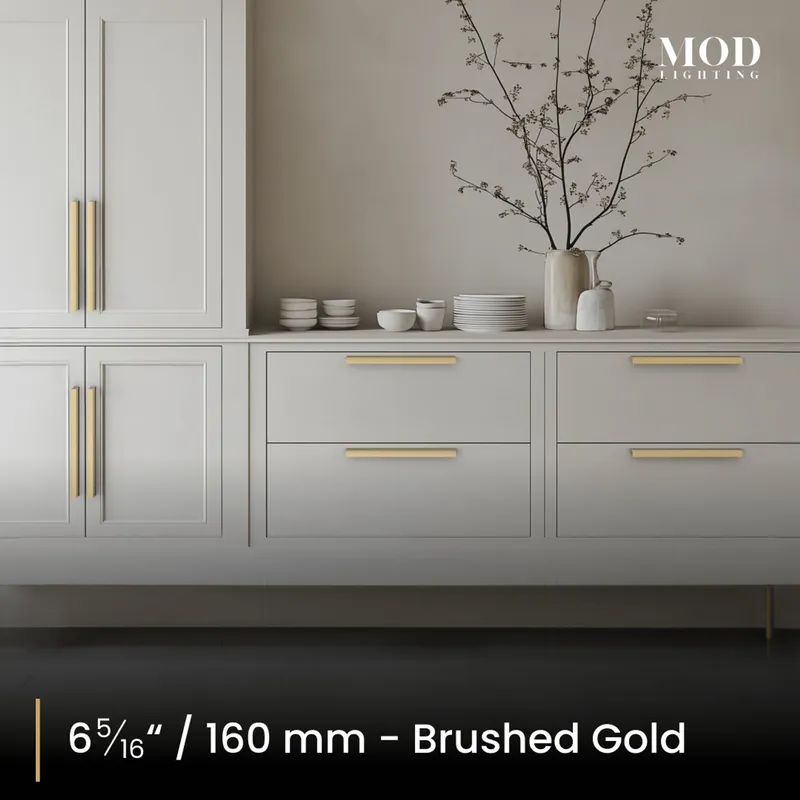 MOD Lighting Iris Cabinet Pull — 6 ⁵⁄₁₆" / Pack of 2