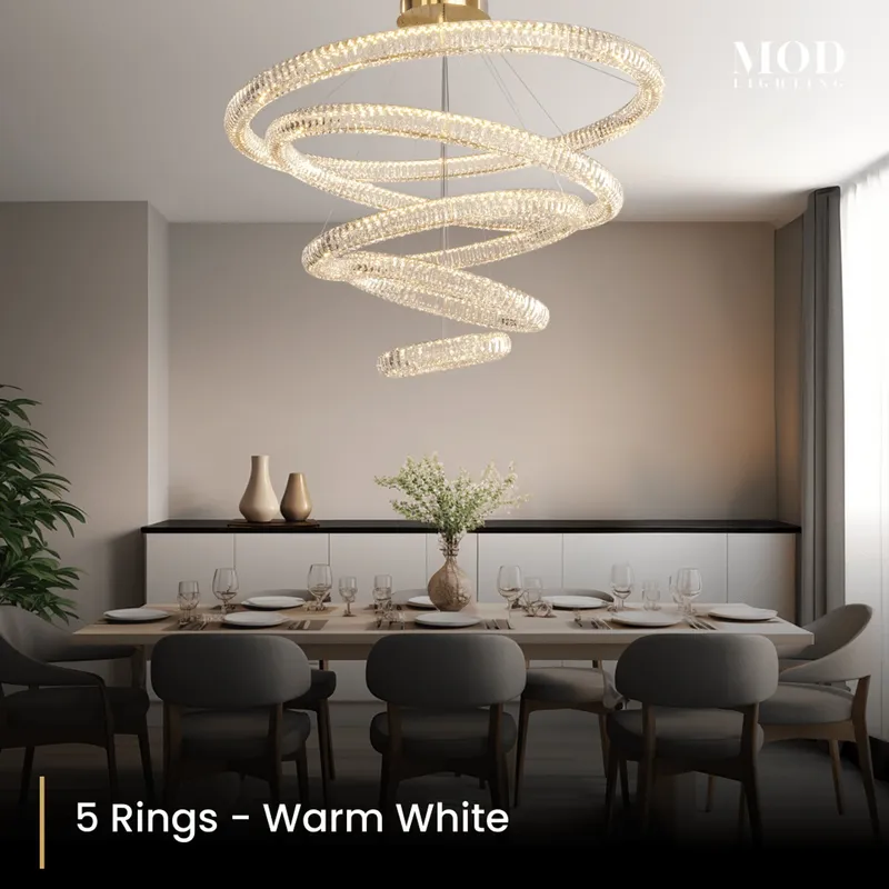 MOD Lighting Janice — 5 Rings / Warm White (3000K)