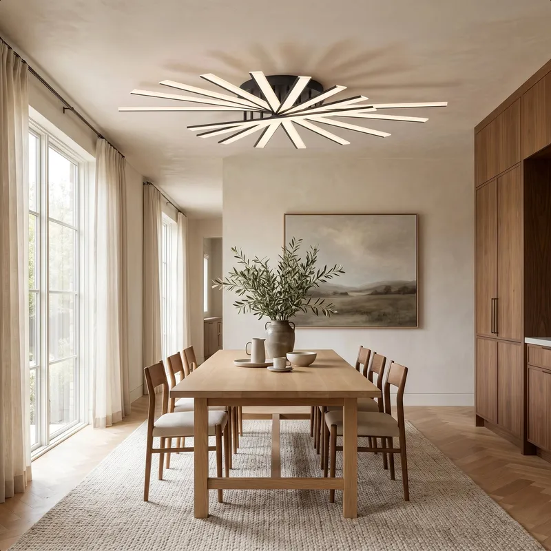 MOD Lighting Jayce — Black Ash / 47" x 7" / Warm White (3000K)