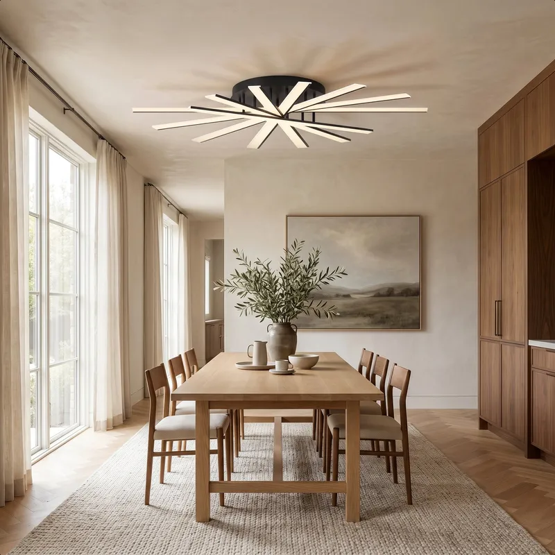 MOD Lighting Jayce — Black Ash / 43" x 6" / Warm White (3000K)