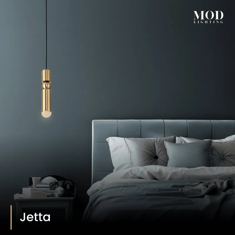 MOD Lighting Jetta (Open Box) · Minimalist Gold Aluminum Pendant