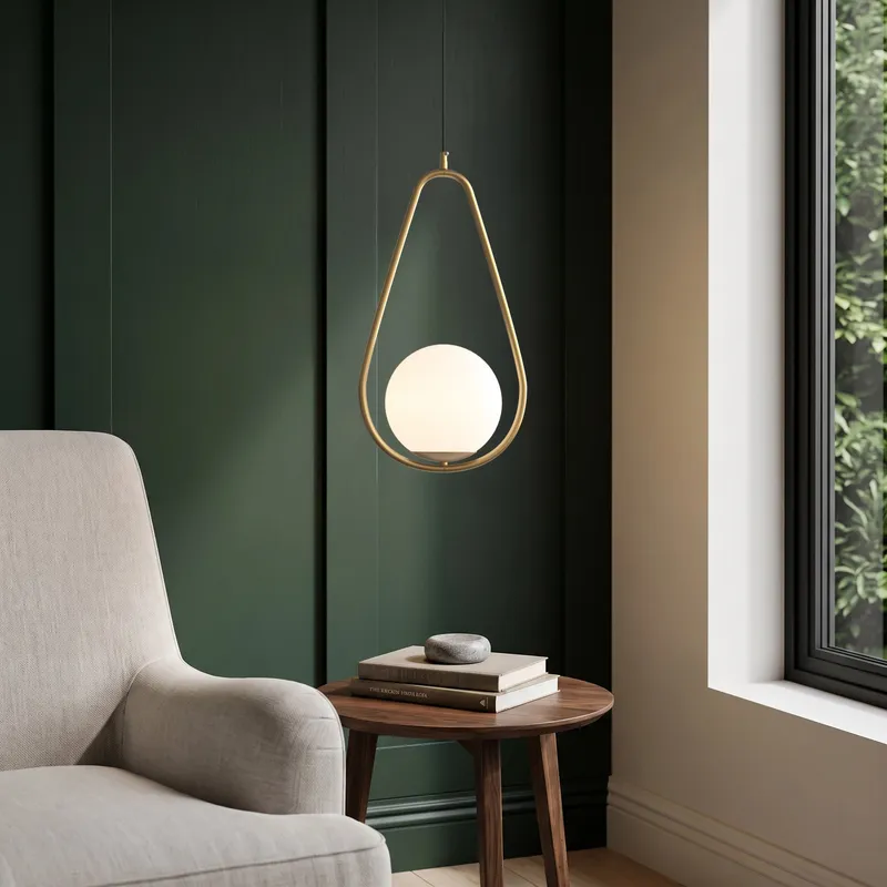 MOD Lighting Jewels & Pearls — Brushed Gold / Warm White (3000K) / Style D
