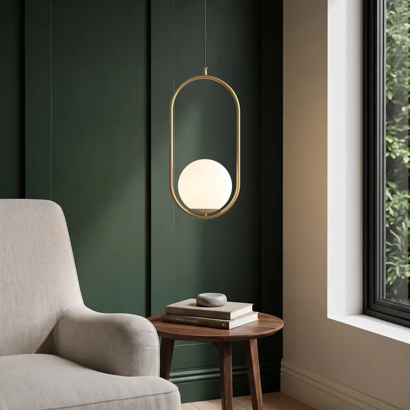 MOD Lighting Jewels & Pearls — Brushed Gold / Warm White (3000K) / Style B