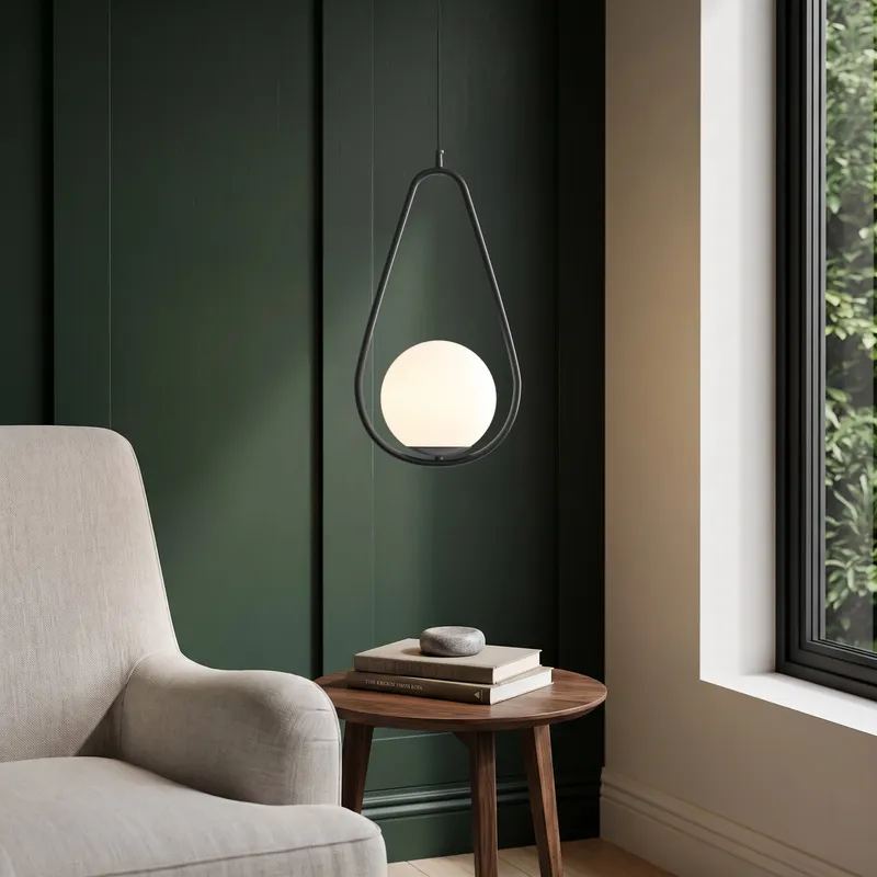 MOD Lighting Jewels & Pearls — Black Ash / Warm White (3000K) / Style D