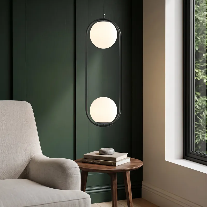 MOD Lighting Jewels & Pearls — Black Ash / Warm White (3000K) / Style E