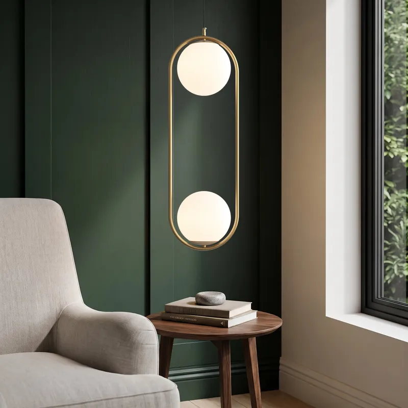 MOD Lighting Jewels & Pearls — Brushed Gold / Warm White (3000K) / Style E