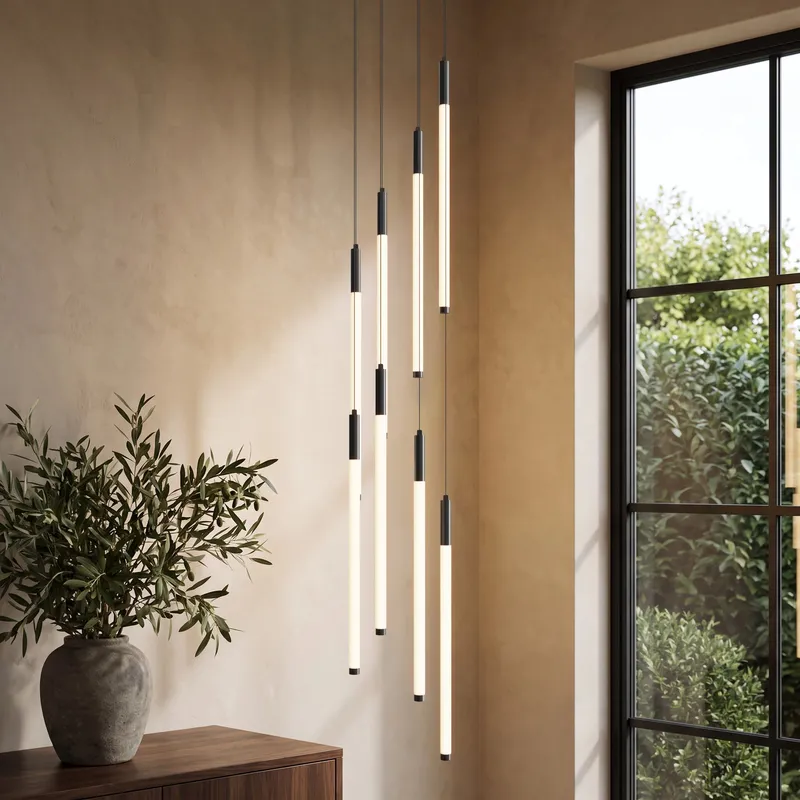MOD Lighting Kasper (Smart) — Black / 8 Lights / App + Remote Control