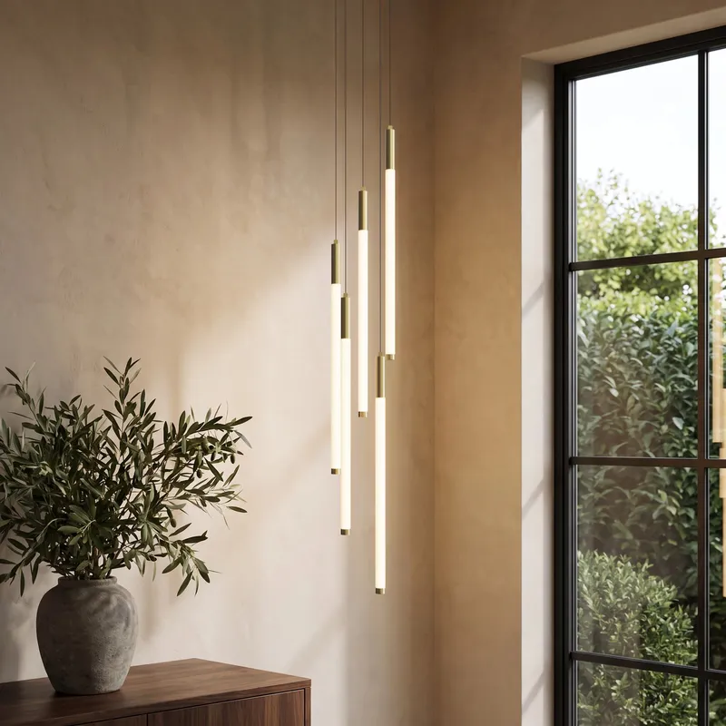 MOD Lighting Kasper (Smart) — Gold / 5 Lights / App + Remote Control