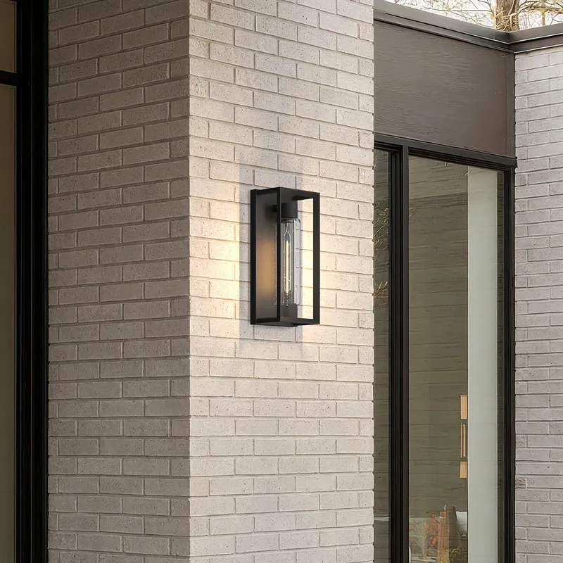 MOD Lighting Lux · Textured Glass Outdoor Sconce