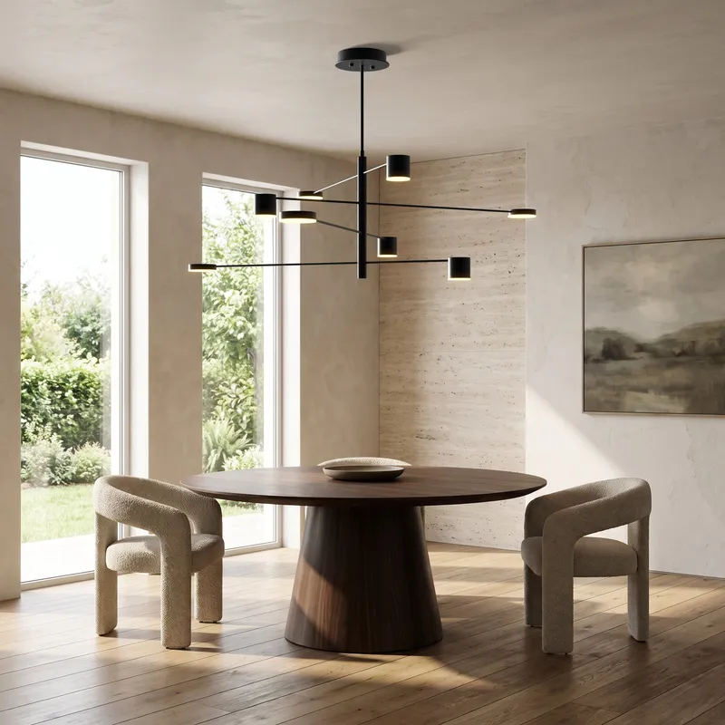 MOD Lighting Lynx — Black Ash / 8 Lights / Warm White (3000K)
