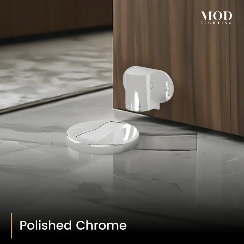 MOD Lighting Moro Door Stop — Polished Chrome / Pack of 2