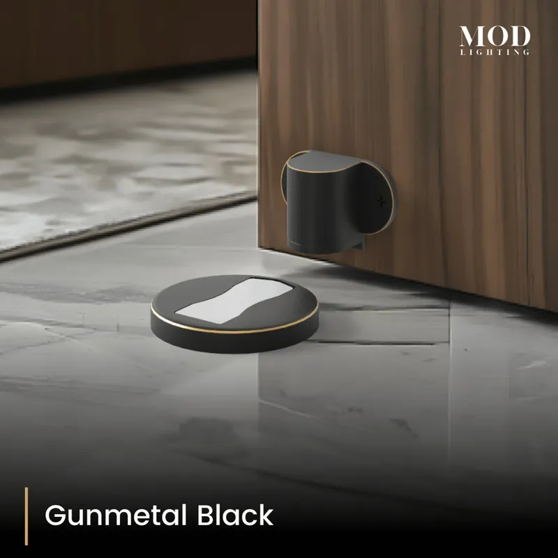 MOD Lighting Moro Door Stop — Gunmetal Black / Pack of 2