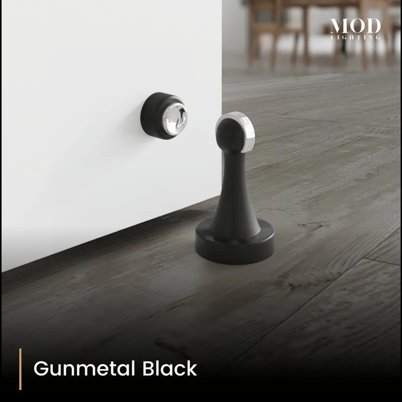 MOD Lighting Noka Door Stop — Gunmetal Black / Pack of 2