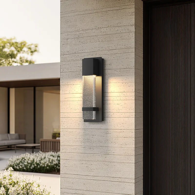 MOD Lighting Nova · Starry Glass Column Outdoor Sconce