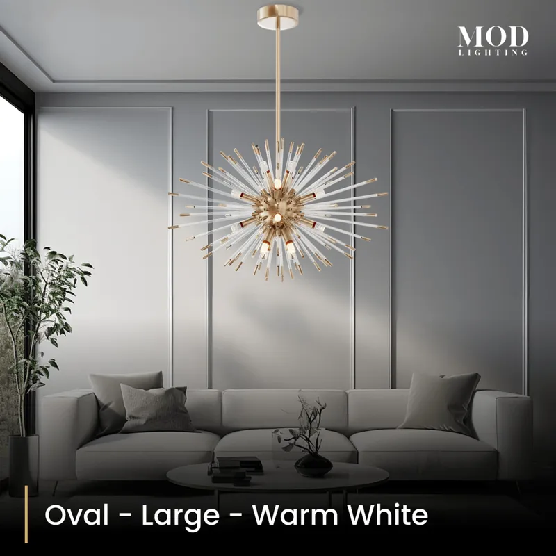 MOD Lighting Pixie — Oval / Large / Warm White (3000K)